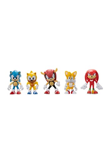 Sonic Boom New Estevia Urny Sonic 5-Piece Figure Set 6 cm Company