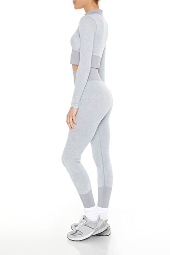 Forever 21 Dikişsiz Colorblock Tayt