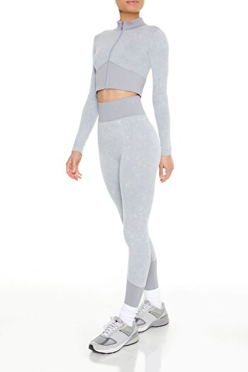 Forever 21 Dikişsiz Colorblock Tayt