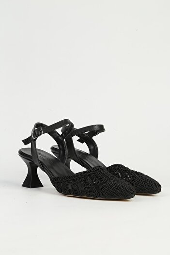 Pierre Cardin Black Women's Heeled Shoes Pc-54660