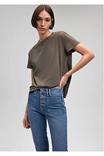 Mavi BLUE WOMEN'S ROUND NECK TSHIRT Beluga1600955-71553