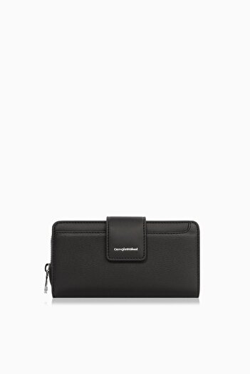 CENGİZ PAKEL Cengiz Pakel Lucia Women's Wallet 65268-Black