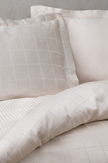 Yataş Destra Satin Beige Double Duvet Cover Set