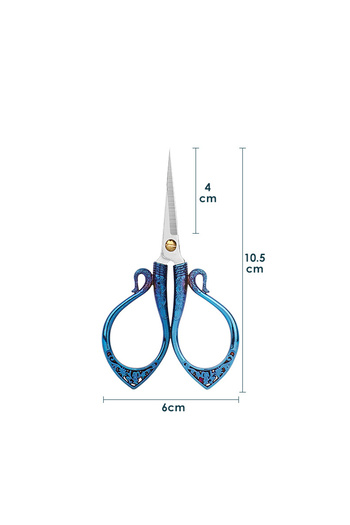 Choice 04 Retro Sewing Needlework Scissors Stainless Steel Yarn Shears Cloth Cutter Household Embroidery Ta
