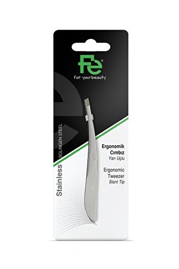 Fe Tweezers with Ergonomic Side Tips