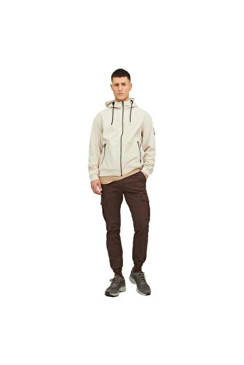 Jack & Jones 12236300   Jjebasic Softshell Hood Noos Moonlight