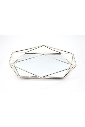 YENİCİ Prism Mirrored Presentation Tray Small Size (21*30*5)