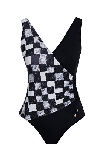 SAILOR moda Double Breasted Swimsuit