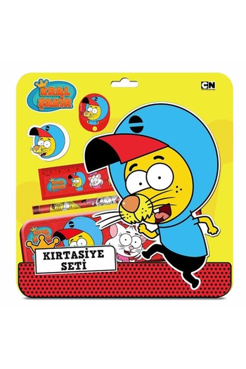 Cartoon Networt Kral Şakir Kırtasiye Seti 3765