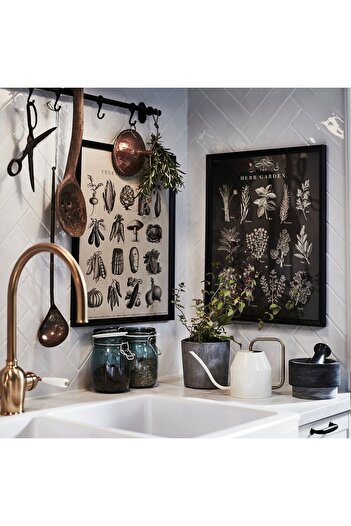 erorex Frame with poster, garden, 40x50 cm