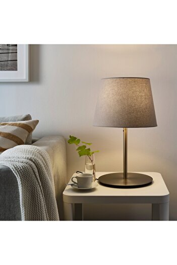 erorex Lamp shade, light grey, 33 cm