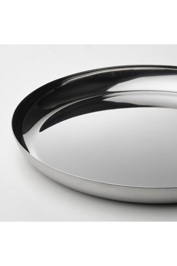 erorex Serving plate, stainless steel, 32 cm