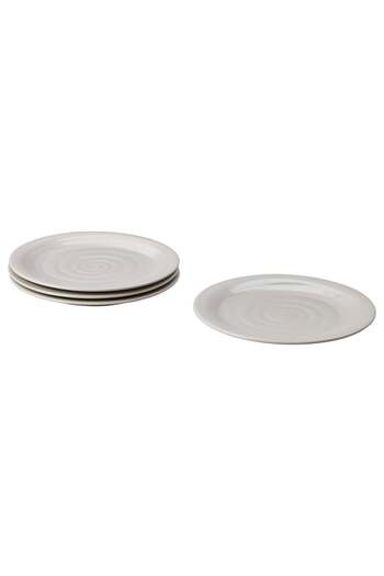 erorex Plate, light grey-beige, 26 cm