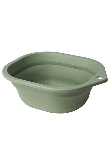erorex Wash-tub, foldable/green, 10 l