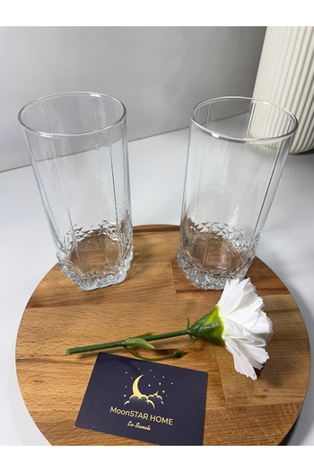 Madame Coco Pamella 4-Piece Soft Drink Glass Set - 440 ml