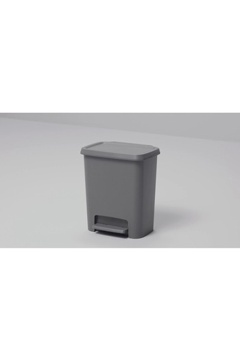 erorex Pedal bin, dark grey, 25 l