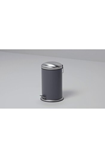 erorex Pedal bin, dark grey, 12 l