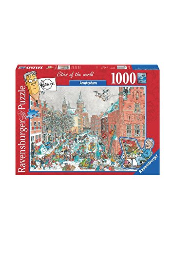 RAVENSBURGER 197682 لغز كشك قرية رافنسبرجر 1000 قطعة