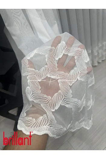 Brillant Tulle Curtain Brillant Brand Skirt Processing Hexagon Pattern 1 E 3 Pleat