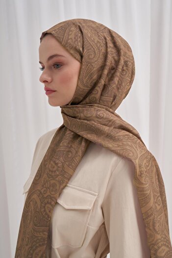 carell Nilla Ocean Mink Cotton Shawl