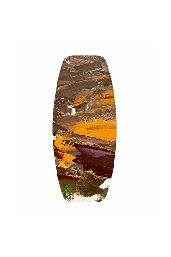 wudie Placă de echilibru cu imprimeu din lemn Rocket Balance Board Rocket Gym Board
