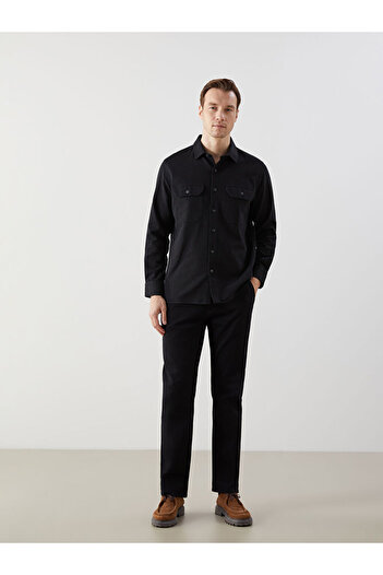 LC Waikiki Ανδρικό μακρυμάνικο πουκάμισο LCWAIKIKI Classic Comfortable Fit