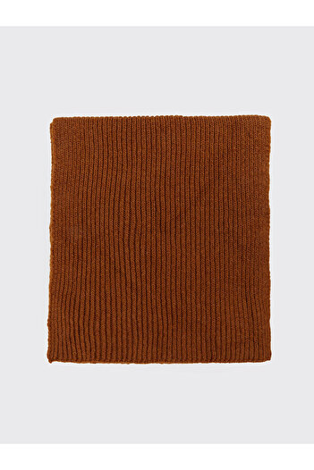 LC Waikiki Lcw Accessories Brown Basic Knitwear Men's Scarf