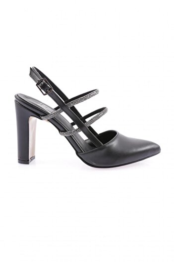 DGN Black Women's Heeled Shoes - 42733910