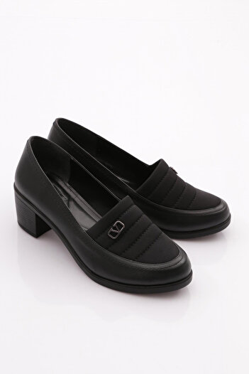 DGN 23042 Model Black Women's Heeled Shoes