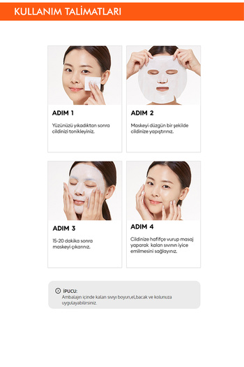Missha Glutathione İçerikli Aydınlatıcı Yaprak Maske (1ad) Mascure Whitening Solution Sheet Mask