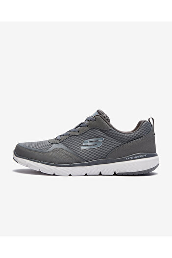 SKECHERS Flex Advantage 3.0 Erkek Gri Spor Ayakkabı S52954 Char