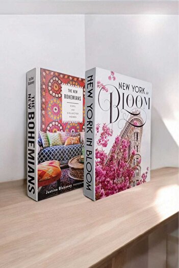 BayCazip Decorative Book Look Box Set of 2 Decorative Book Looking Box