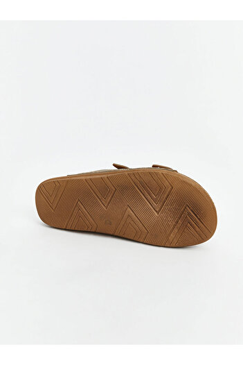 LC Waikiki Ανδρικές παντόφλες New Season Suede Look - S5CQ00Z8
