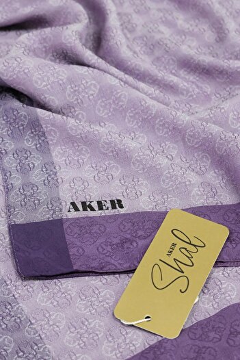 Aker 991 Aker Monogram Jacquard Shawl 6060900