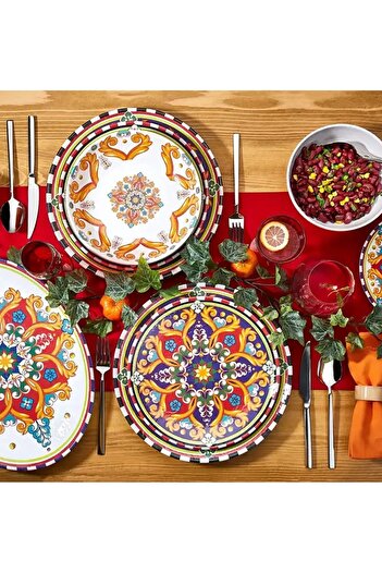 Külsan Melamine Cortoba serving oval plate, size 49 cm