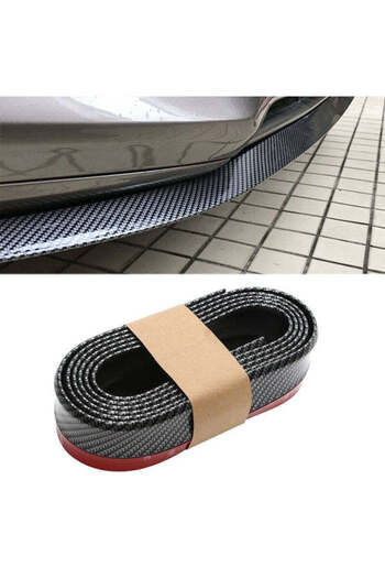 Car19 Samurai Carbon Ez Lip Adhesive Side Sill and Front Bumper Lip