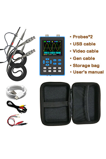 Choice DSO2512G DSO2512G 120M Bandwidth 500MSa/s 2 In 1 Dual Channel Oscilloscope 10mV Minimum Vertical Sen