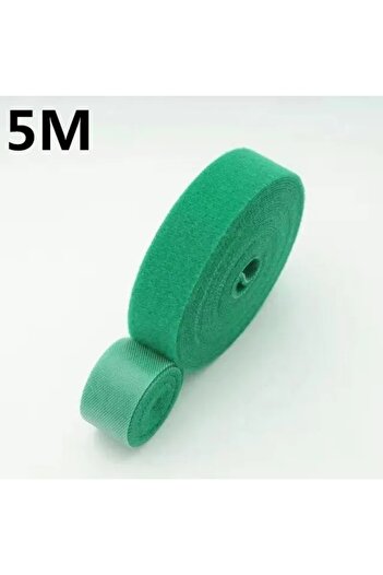Choice Green-5m 1/5M Cable Organizer Cable Management Wire Winder Tape Earphone Mouse Cord Management Ties