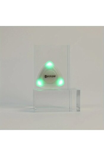 Choice Green Miwayer LED Luminous Guitar Pick - ABS Electric Guitar Picks With Three-Color Light Options (W