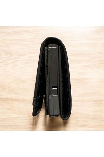 şeffafavm Mechanical Leather Wallet