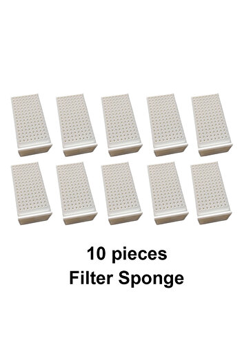 Choice 220V EU Plug 10 Pcs Filter Sponge Ultra-Quiet Cat Water Fountain Filter Smart Automatic Pet Dog Wate
