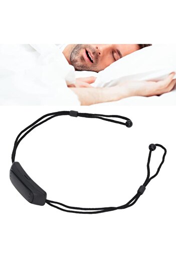 COOYA Portable Anti Snoring Device, high-precision sensors, light weight, for Office, bedroom, Black