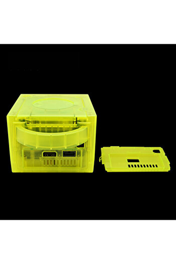 Choice NGC SHELL TRN GN Bitfunx Gamecube NGC Replacement Shell Transparent Case for Gamecube NGC GC Game Co