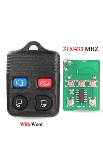 Choice 4 Buttons jingyuqin CWTWB1U345 Remote Car Key For Ford Edge Escape Explorer Windstar For Mazda Linco