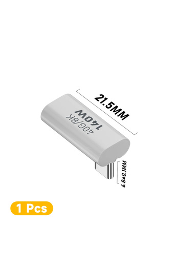 Choice 5 PD140W محول USB C أنثى إلى ذكر PD 3.1 Thunderbolt 3 40 جيجابت في الثانية لنقل البيانات 8K@60Hz.