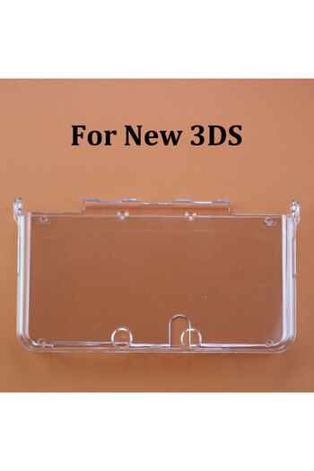 Choice For New 3DS 1pcs Plastic Clear Crystal Hard Shell Case Cover For 3DS New 3DS XL LL For NDS Lite NDSL