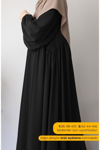 suhneva Black Chağla Dress