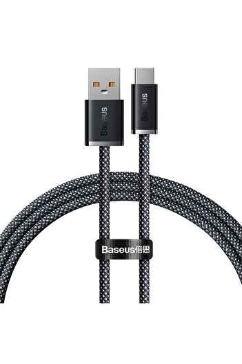Baseus 1m Dark blue Baseus 100W USB A To USB C Cable USB-C PD Fast Charging Charger Wire Cord For Huawei Sa