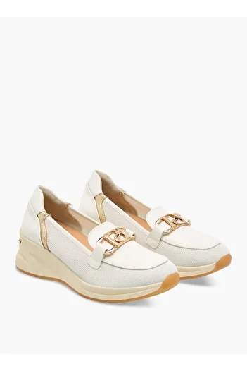 Paprika Paprika Panelled Slip-On Loafers with Metal Accent