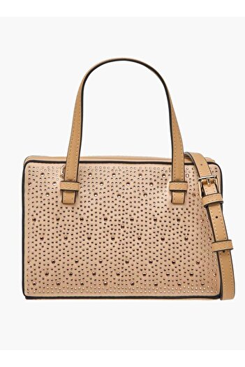Celeste Embellished Tote Bag with Adjustable Strap and Magnetic Closure - W 9.5 x H 13.5 x D 18.5 cm